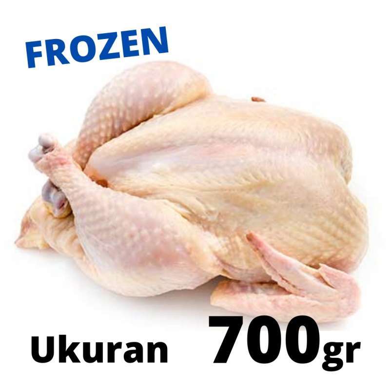 Jual Ayam Broiler Karkas Frozen 0 7 700 Gr Online September 2020 Blibli Com