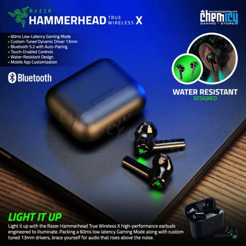 Razer hammerhead true wireless online harga
