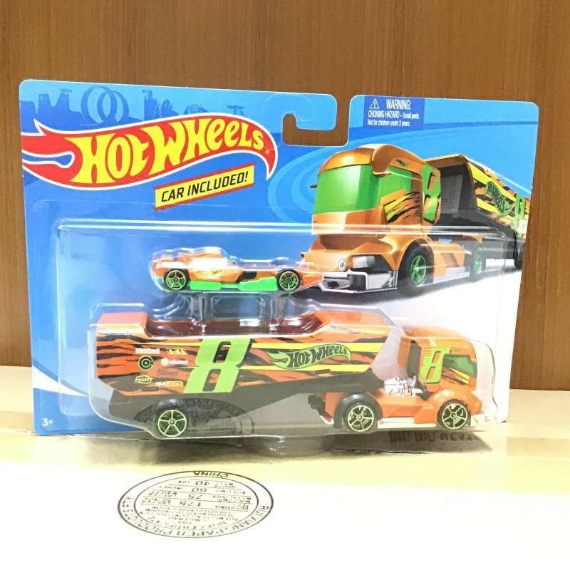 hot wheels big rig heat