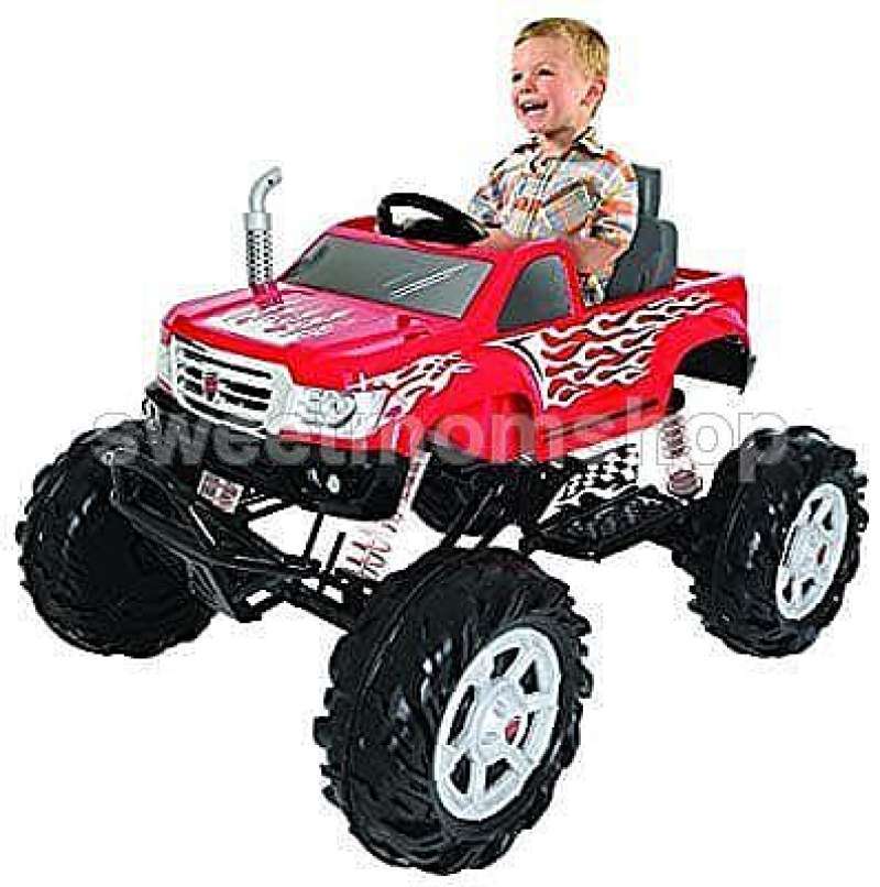 Mobil Aki 24v Monster Truck big foot 