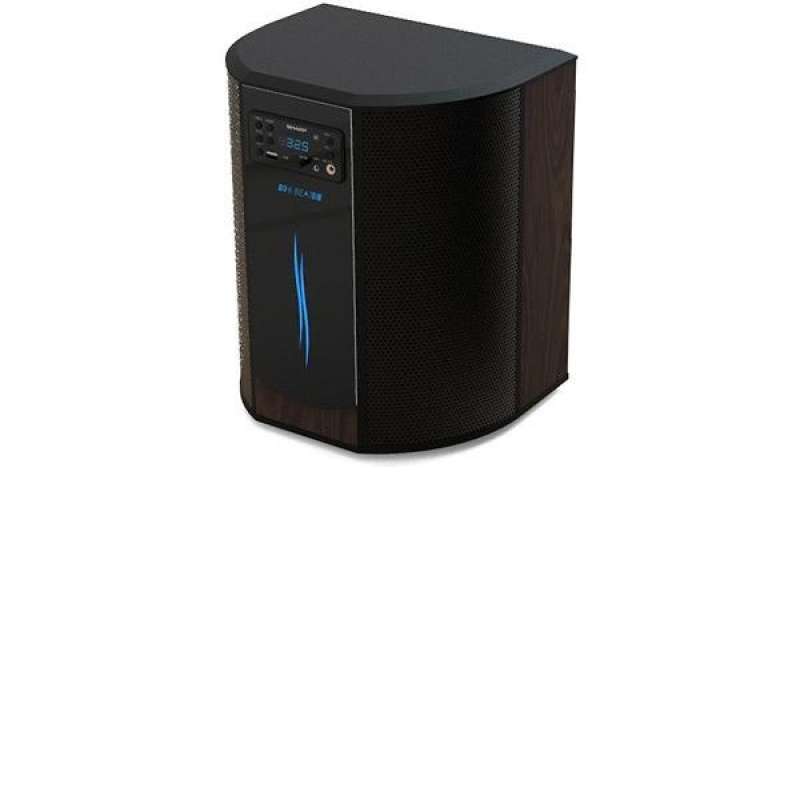 ACTIVE SPEAKER SHARP CBOX-HB08UBO dengan Bluetooth USB untuk Speaker Surakarta, Sistem 6 Woofer dan 2 Arah, Panel Kontrol Digital Baru, Cocok untuk Semua Pengguna