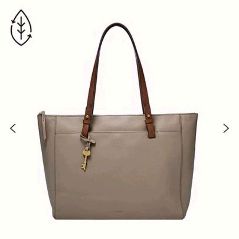 Tas Fossil Rachel Tote Bag Graystone Leather ZB7507788