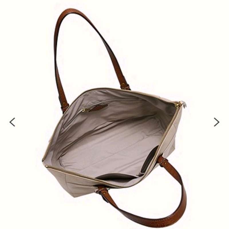 Tas Fossil Rachel Tote Bag Graystone Leather ZB7507788