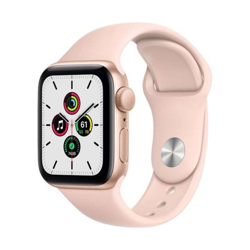 Promo Apple Watch SE Gold Aluminum Case 40mm with Pink Sand Sport Band  [GPS] di Seller ME Gallery Official Store - Kota Makassar, Sulawesi Selatan  | Blibli