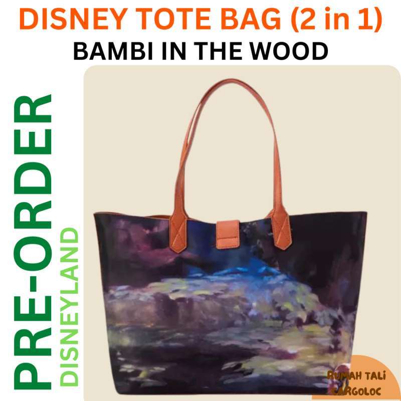 Bambi in the Wood, Reversible Tote Bag