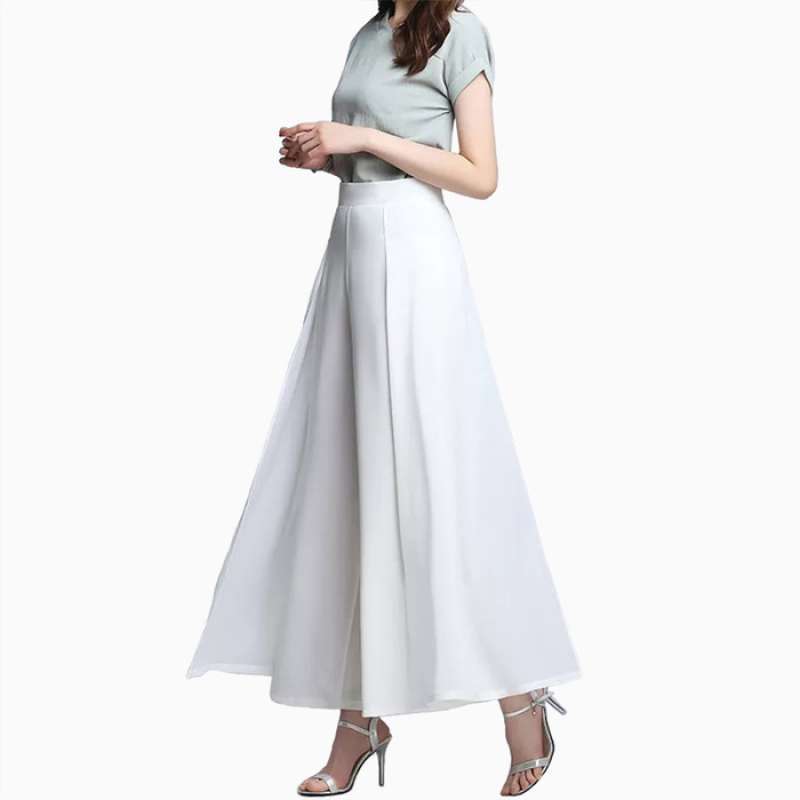Jual Okechuku Anita Celana Kulot Sifon Celana Kulot Panjang Kulot Lebar Online Oktober 2020 Blibli Com
