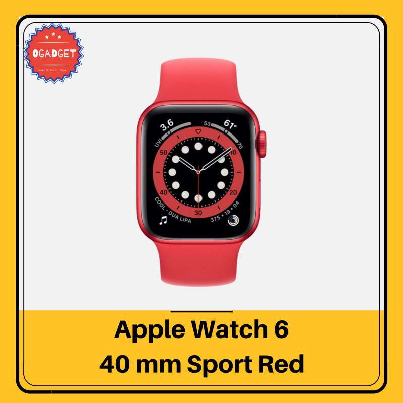 Jual Apple Watch Series 6 40mm di Seller O-Gadgets Official Store - Kota  Surabaya, Jawa Timur | Blibli
