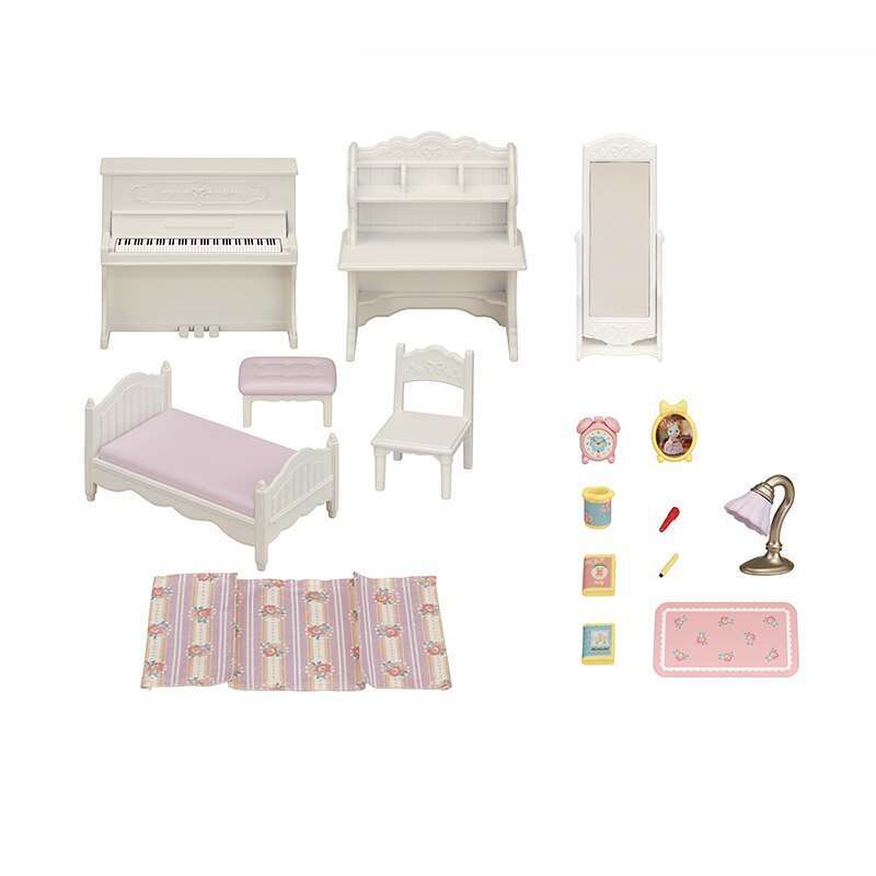 Get Sylvanian Families Children's Bedroom Set Background