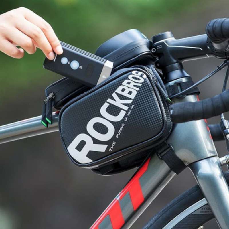 Jual Rockbros Tas Sepeda Bike Top Frame Waterproof Bag Comet Series Online November 2020 Blibli