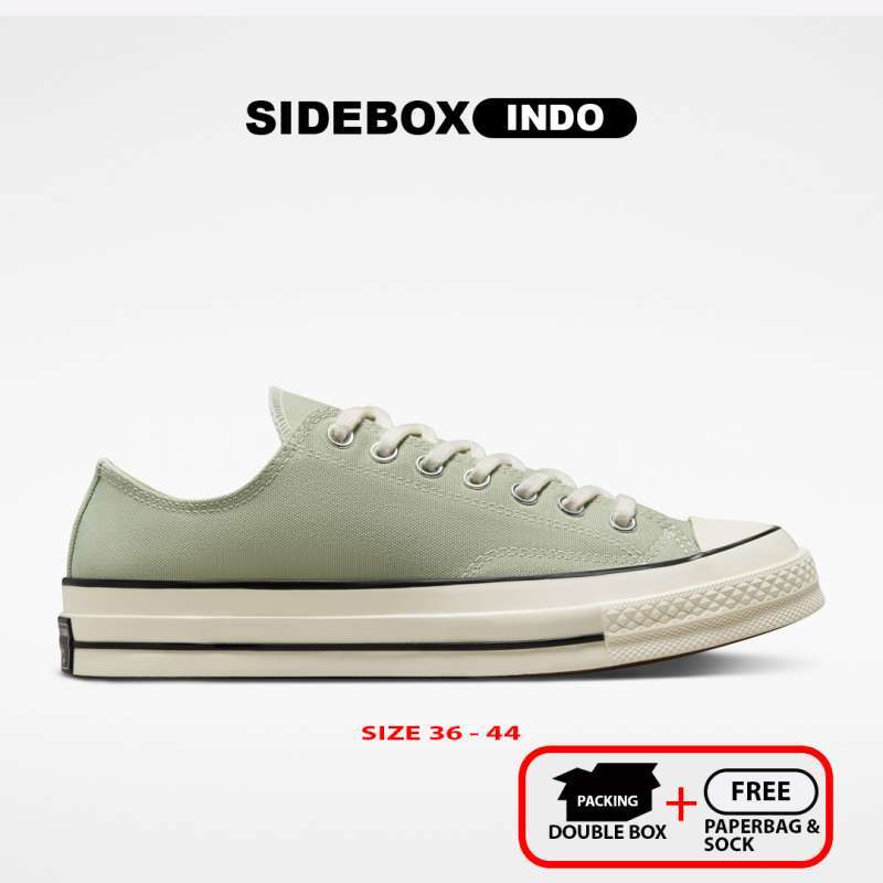 Sepatu Converse All Star Chuck Taylor 70s Low Mint Green White Egret
