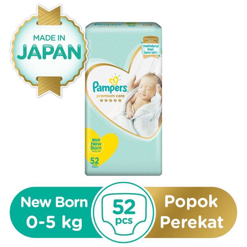 Harga pampers premium newborn online