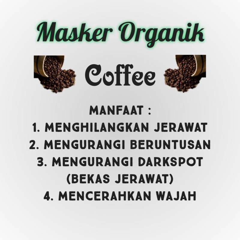 Jual Masker Wajah Organik Face Mask Organic 10gr Online Maret 2021 Blibli