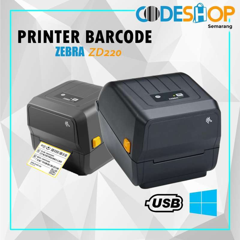 Jual PRINTER LABEL BARCODE ZEBRA ZD220 / ZD 220 / ZD-220 ...