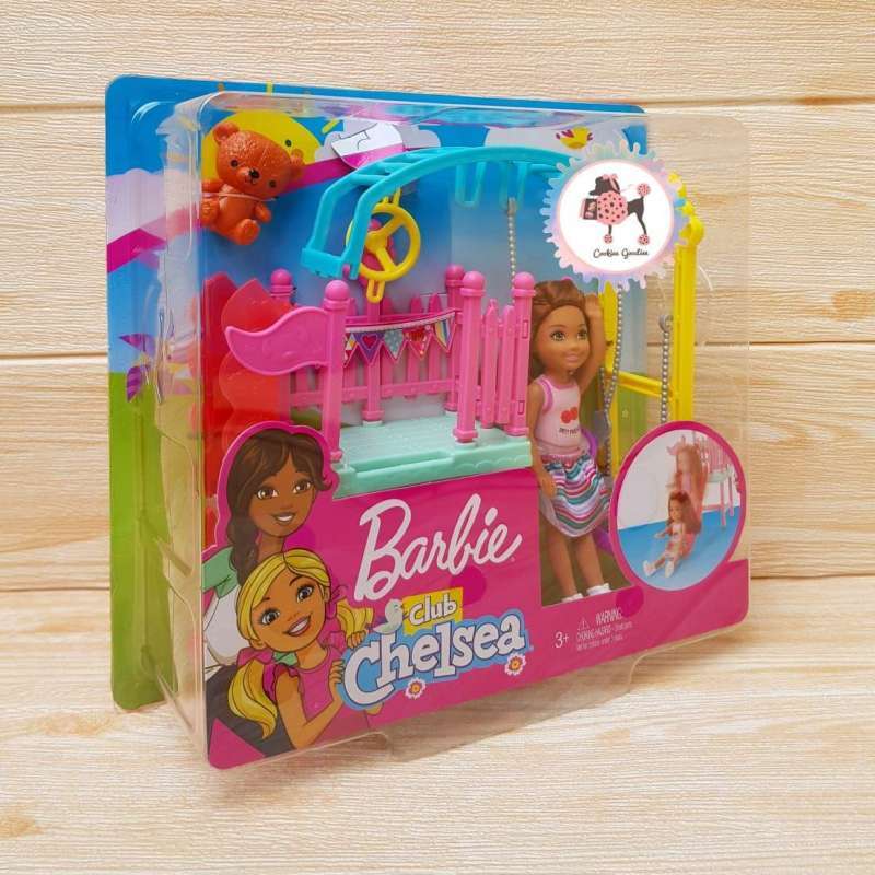 Jual Barbie Club Chelsea Swingset Playset di Seller cookieegoodiee