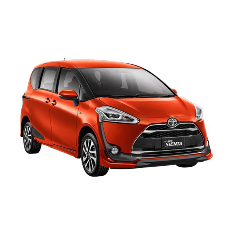 Toyota Sienta 1.5 E Black Trim Mobil - Orange Metallic