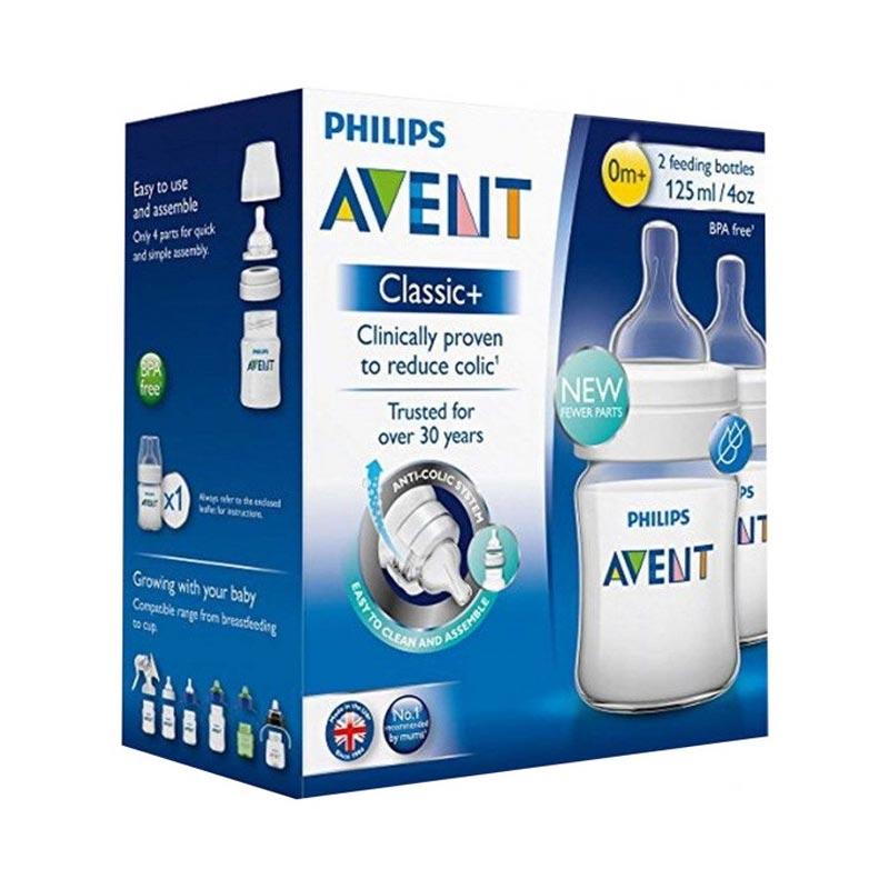 Jual Philips Avent Scf560/27 Bottle Classic+ [125 Ml/2 Pcs] Di
