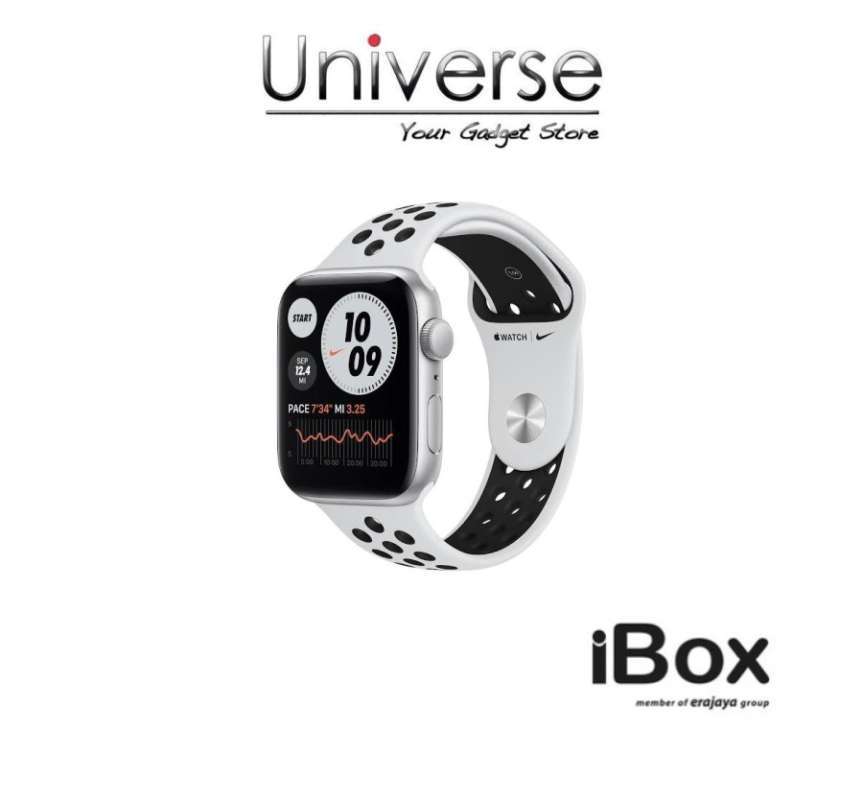 Promo Apple Watch SE Nike GPS 44mm Alumunium - Garansi Resmi Apple  Indonesia iBox di Seller Universe Gadget Official Store - Kota Jakarta  Utara, DKI Jakarta | Blibli