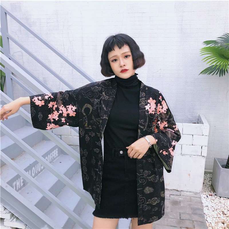 Kimono cardigan pria top