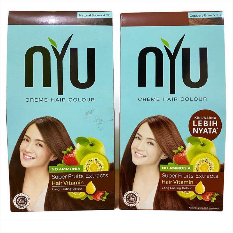 Jual Nyu Creme Hair Color Cat Rambut Nyu 5 0 Light Brown Di Seller Dunia Chiko Kota Jakarta Barat Dki Jakarta Blibli