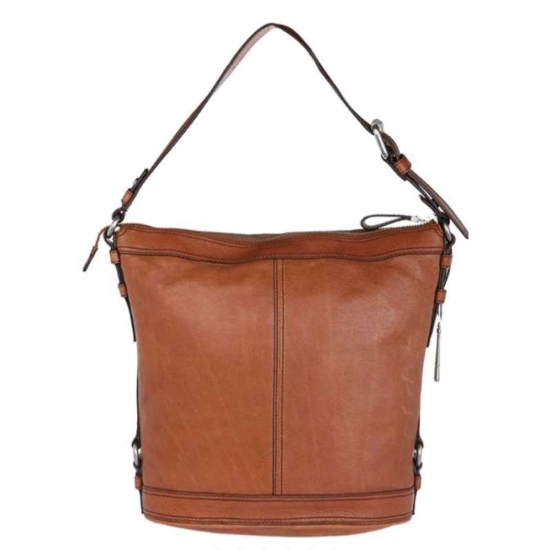 Jual Fossil Maddox Bucket Bag Chestnut Leather ZB5305215 di Seller