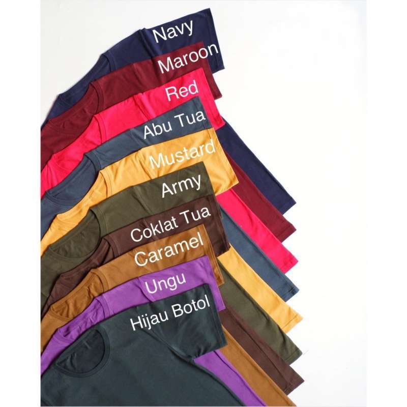 Promo Unisex T-Shirt Basic Dark Color 