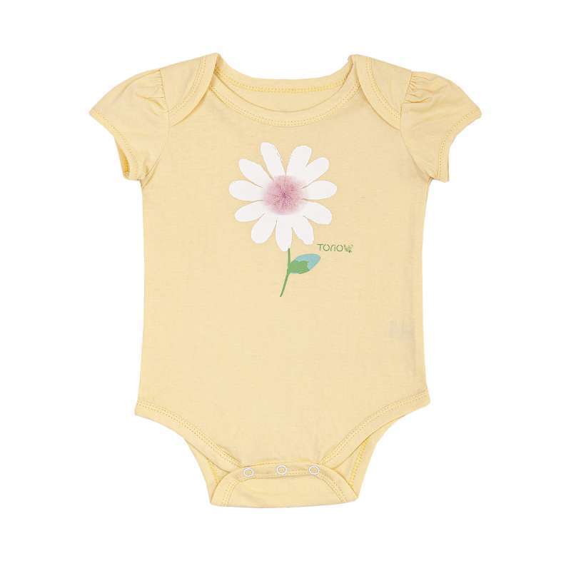 TORIO Basic Onesie Daisy Baby Bodysuit Romper Bayi Baju Bayi