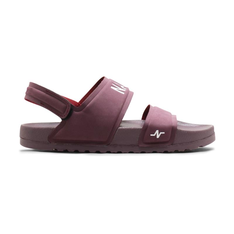 Jual Nah Project Laze Backstrap Sandal Pria Maroon 42 MAROON di