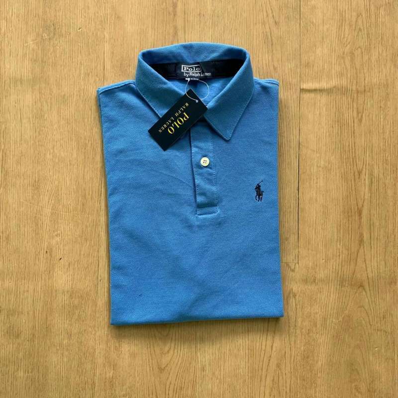 Jual kaos kerah polo ralph lauren unisex - Biru L di Seller ...