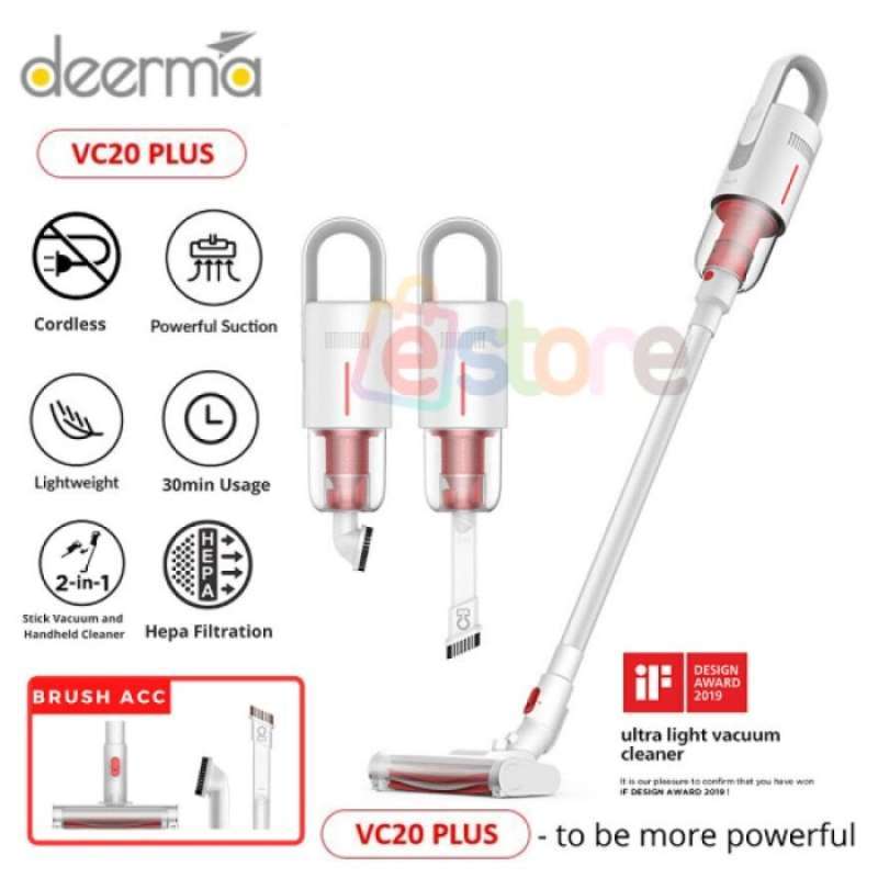 Promo Xiaomi Deerma Vc20 Plus Handheld 