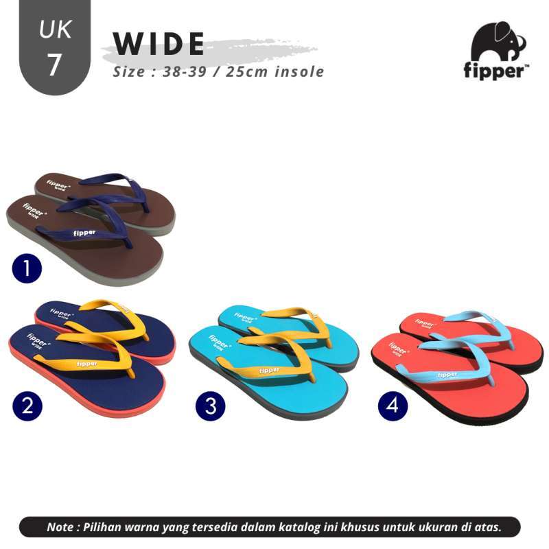 Jual Sandal Fipper Wide UK 7 di Seller Belisandal id Kota Matsum