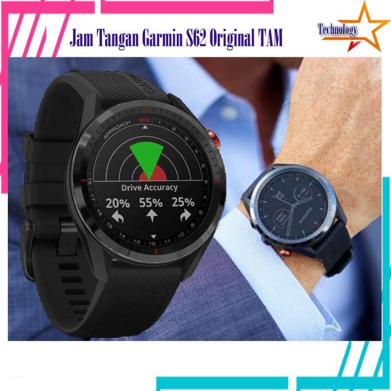 Jual Jam Tangan Garmin Original Unisex S62 Support GPS Garansi TAM