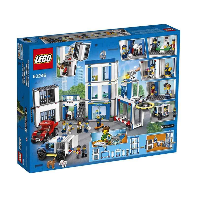 Jual Lego City Police 60246 Police Station Blocks Stacking Toys