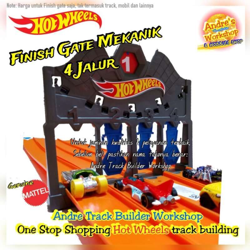 Hot Wheels Finish Gate 3d mon