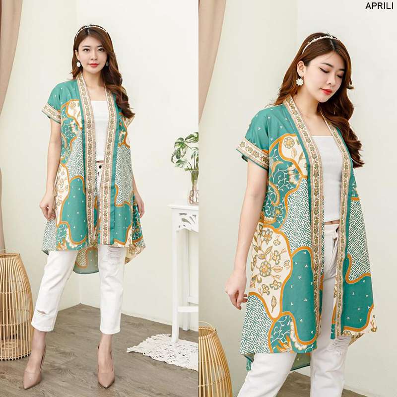 Cardigan batik wanita best sale modern