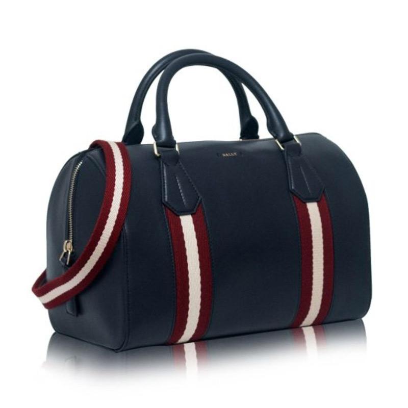 Jual BALLY Alana O. Gyrf Satchel Bag Wanita Navy di Seller