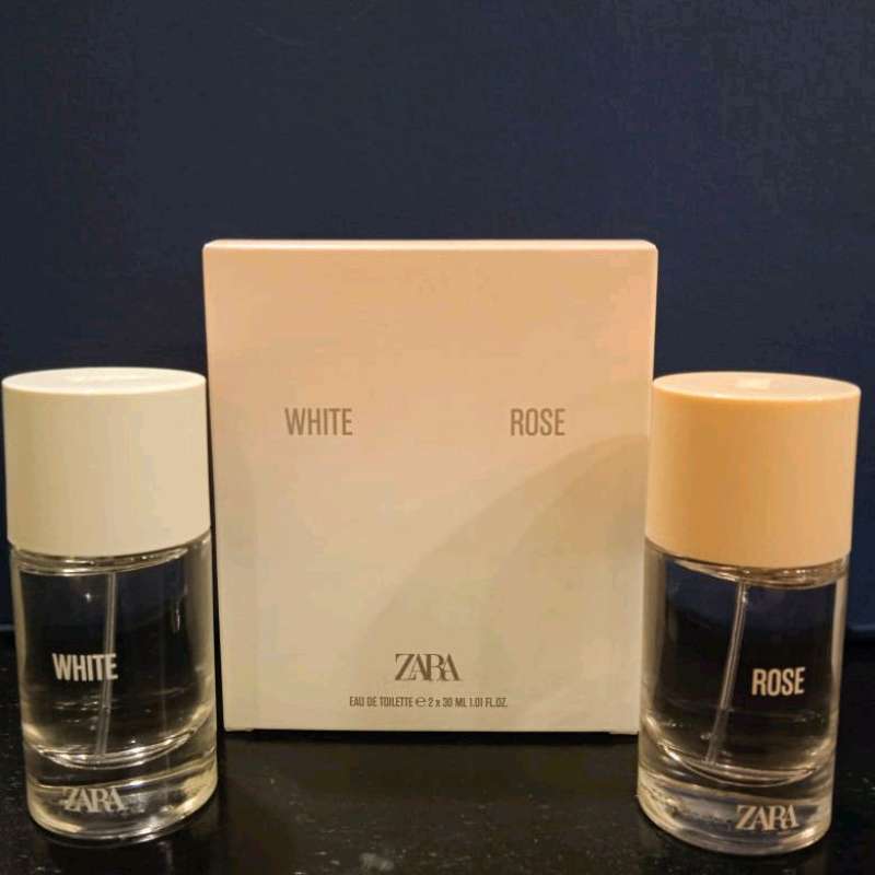 Zara perfume white and rose deals