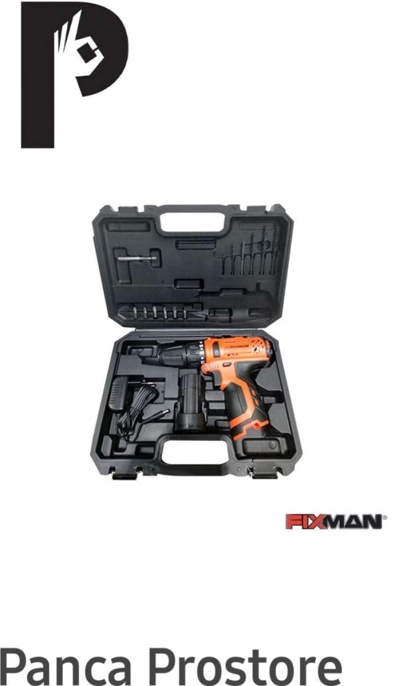 Promo Fixman R7101 1b Cordless Drill 12v Set Set Bor Tanpa Kabel Diskon 9 Di Seller Toko Hardtool Cengkareng Timur Kota Jakarta Barat Blibli