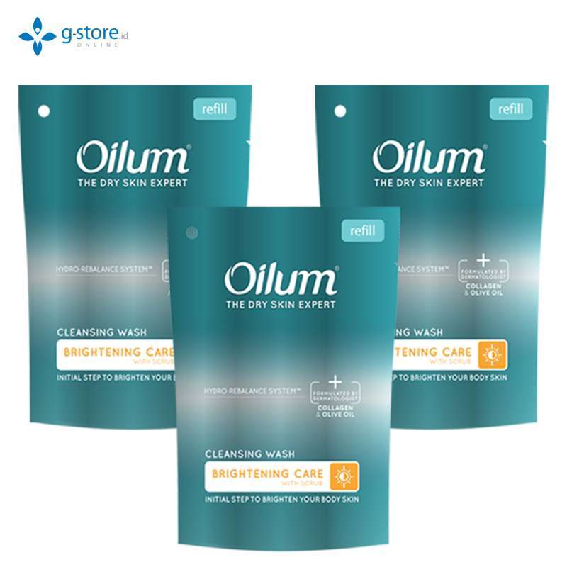 Jual Oilum Brightening Care Cleansing Wash Pouch 175 Ml Beli 2 Gratis 1 Online November 2020 Blibli