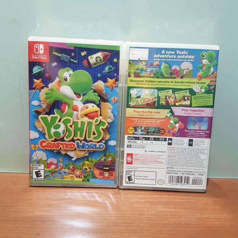 mario eb games yoshi's crafted world