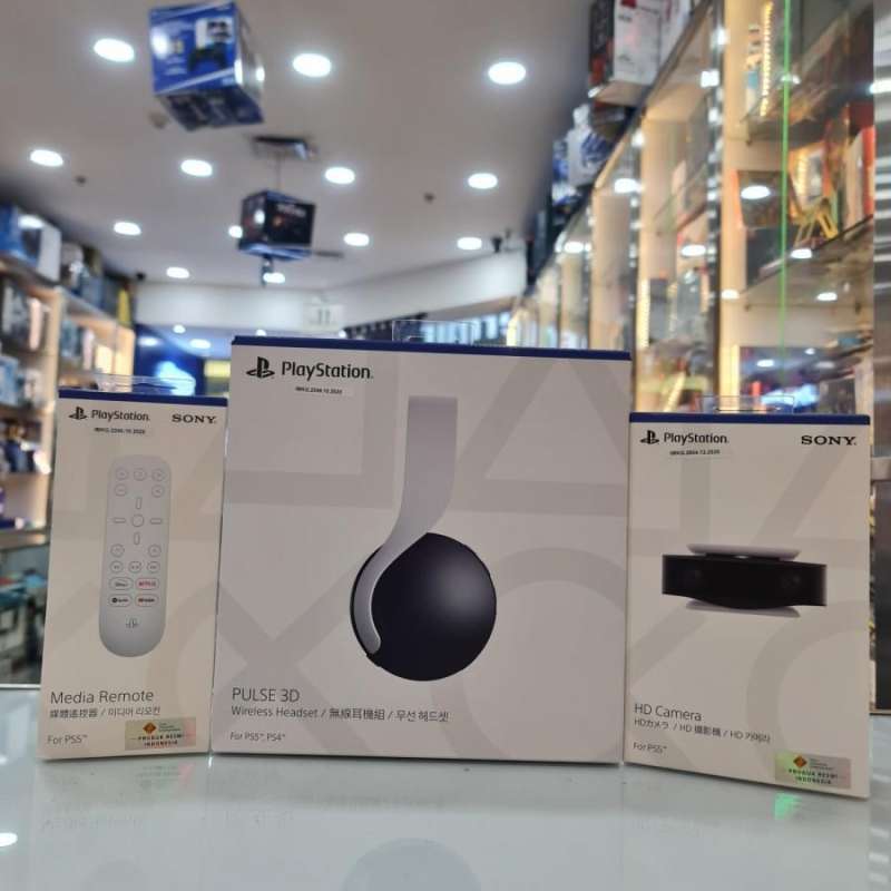 ps5 pulse 3d headset, ps5 hd camera ps5 media remote