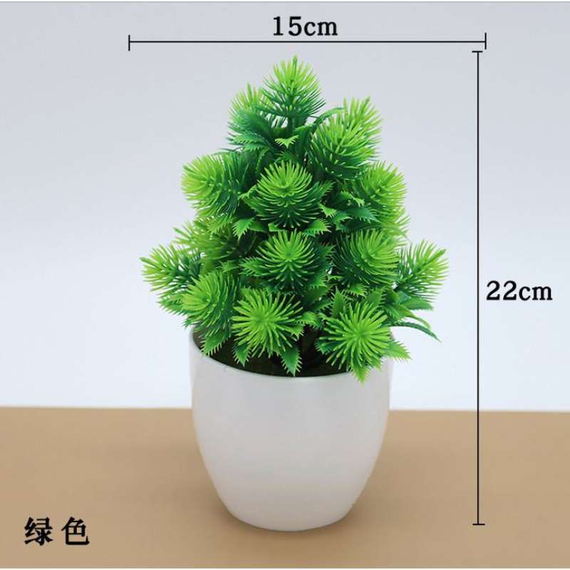 Jual Tanaman Pohon Pinus Artificial Flower Decoration Pot Bunga Hias Dekorasi Meja Bunga 06 Online April 2021 Blibli