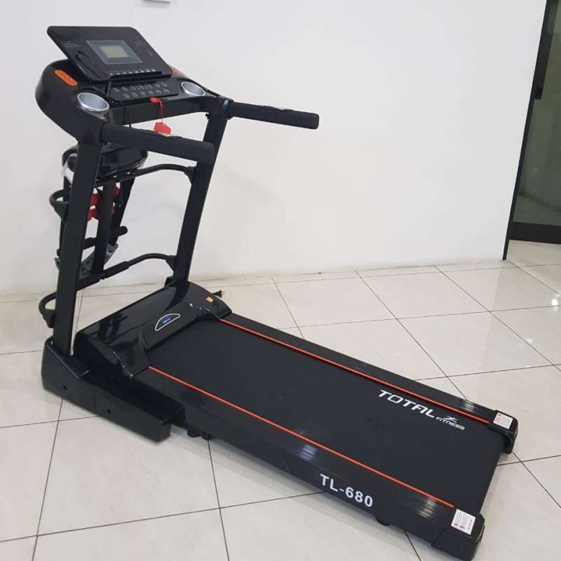 TOTAL FITNESS TREADMILL ELEKTRIK TL 680 AUTO INCLINE ALAT GYM FITNESS