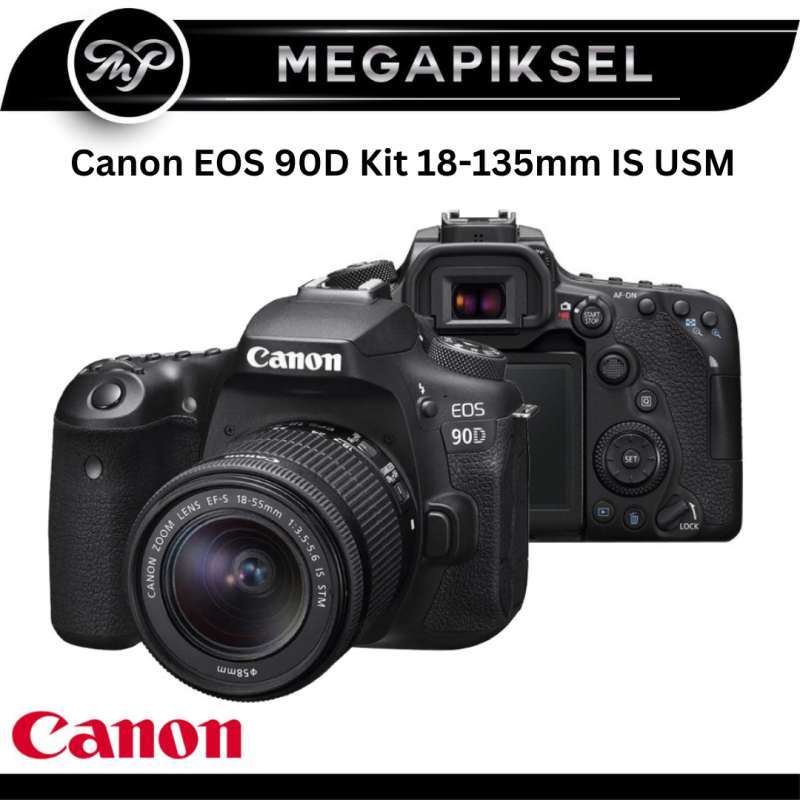 Jual Canon Eos 90d Kit 18-135mm Is Usm Di Seller Megapiksel Jual Canon Eos 90d Kit 18-135mm Is Usm Di Seller Megapiksel