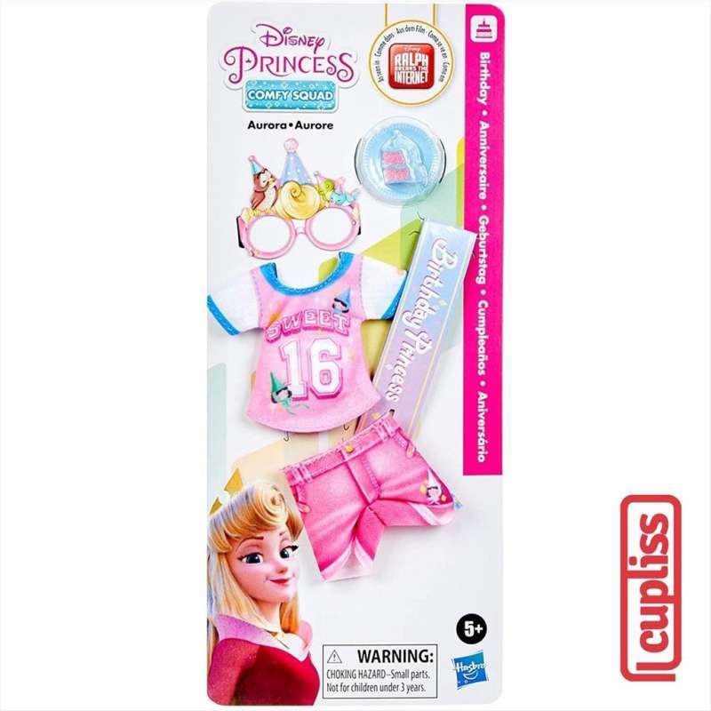 Jual Hasbro Disney E9025 Comfy Squad Fashion For Aurora Doll Di
