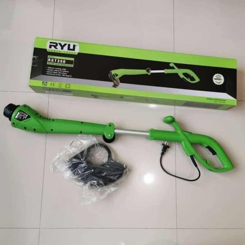Jual Ryu Mesin Potong Rumput Listrik Pemotong Rumput Tekiro Rgt 350 Terbaru Juli 2021 Blibli