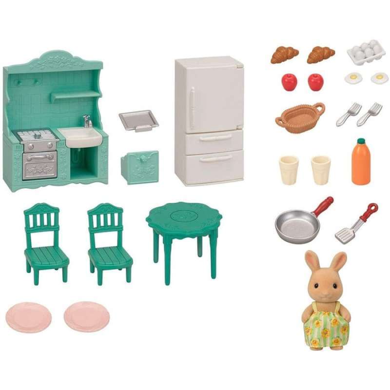 Jual Sylvanian Families Dining Room Set 5378 Online November 2020 Blibli