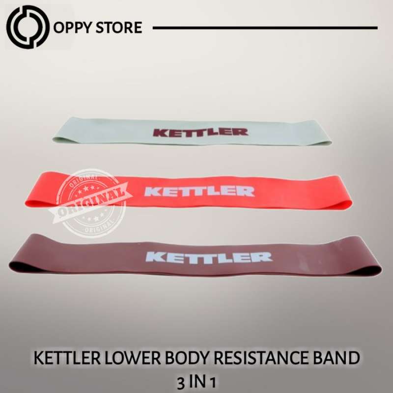 Promo KETTLER LOWER BODY RESISTANCE BANDS 3 IN 1 DAI34 Diskon 50