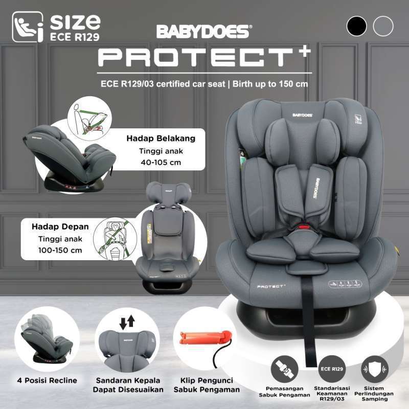 Pemasangan car seat top bayi