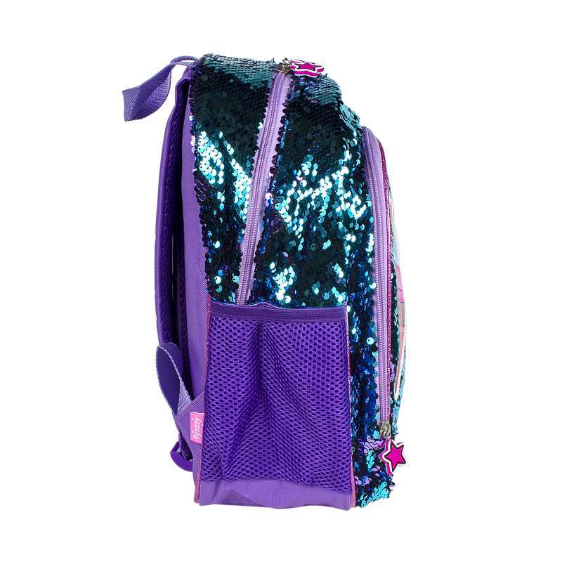 sequin change backpack