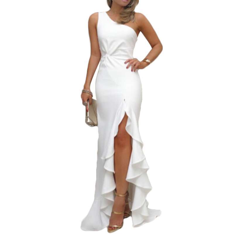 Promo Bluelans Women Sexy One Shoulder 